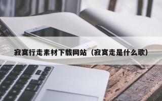 鹰潭寂寞行走素材下载网站（寂寞走是什么歌）
